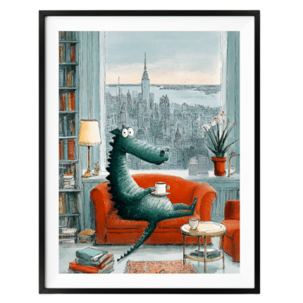 Just Chilling - Kafam Rahat - Art Print