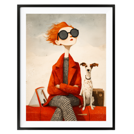 Yol Arkadaşı (Road Buddy) - Art Print