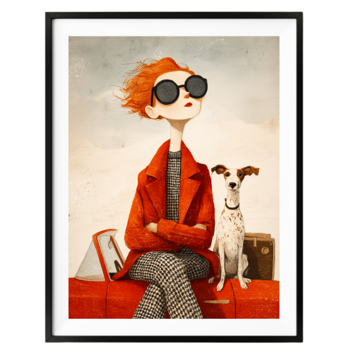 Yol Arkadaşı (Road Buddy) - Art Print - Görsel 1