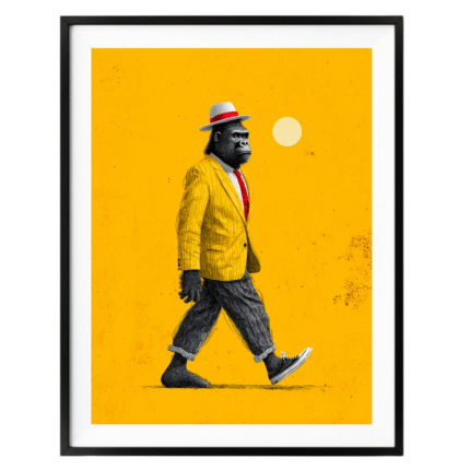 Kendi Yolunda (walk Your Way) Art Print