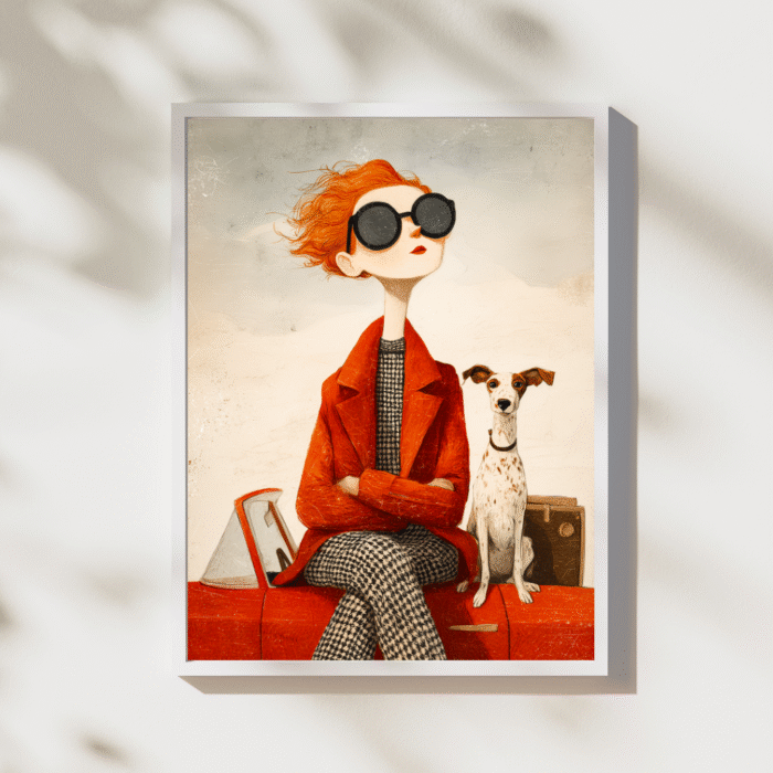 Yol Arkadaşı (Road Buddy) - Art Print - Görsel 2